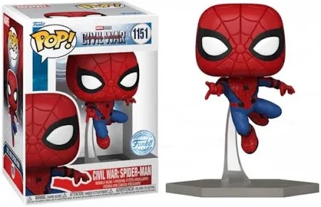 Funko Pop Civil War: Spider-Man 1151-Marvel Civil War-1151