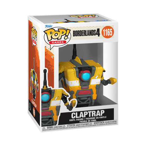 Funko Pop Claptrap Borderlands 4 #1165 - Produto Original