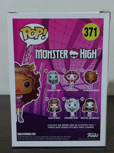 Funko Pop Clawdeen Wolf 371 - Monster High - #371