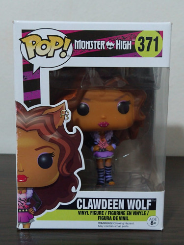 Funko Pop Clawdeen Wolf 371-Monster High-371