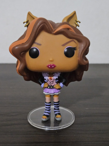 Funko Pop Clawdeen Wolf 371 Sem Caixa Monster High-Monster High-371