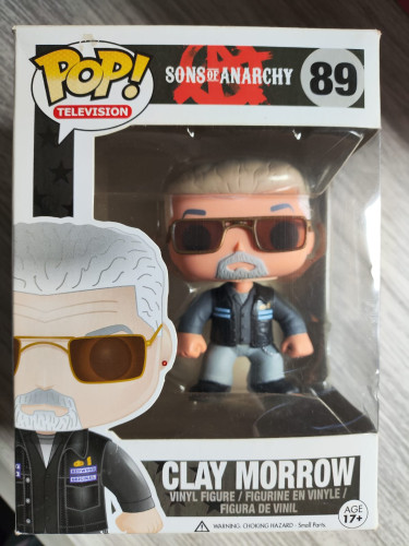 Funko Pop Clay Morrow 89 Sons Of Anarchy Sons Of Anarchy #89 - Produto Original
