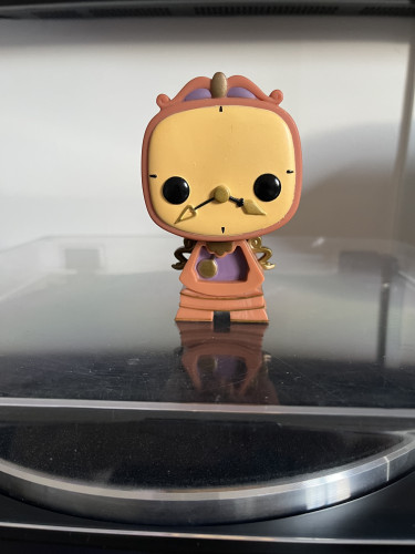 Funko Pop Cogsworth - Sem Caixa-Disney Bela E A Fera-91
