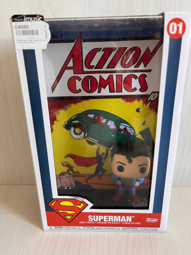Funko Pop Comic Cover Dc Superman 01 50468-DC Comic Cover-50468