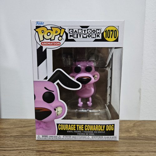 Funko Pop Coragem O Cão Covarde - Cartoon Network - Courage The Cowardly Dog - #1070