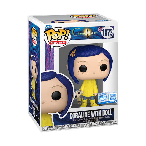 Funko Pop Coraline with Doll-Coraline-1973