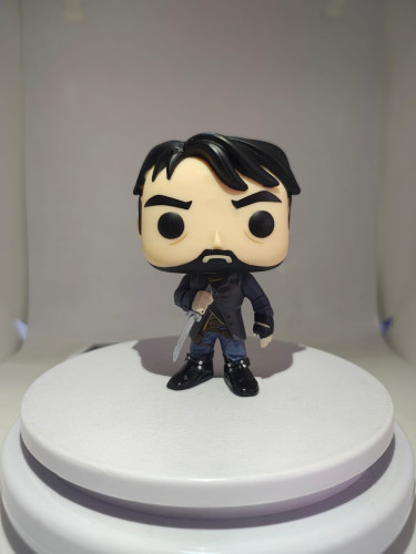 Funko Pop Corvo Unmasked (sem caixa)-Dishonored 2-125