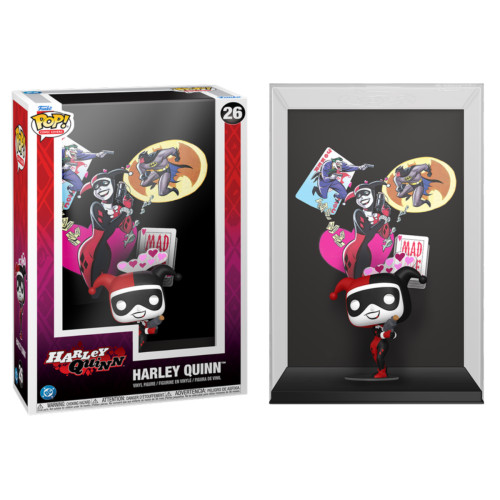 Funko Pop Cover Harley Quinn Mad Love Dc Comics #26 - Produto Original