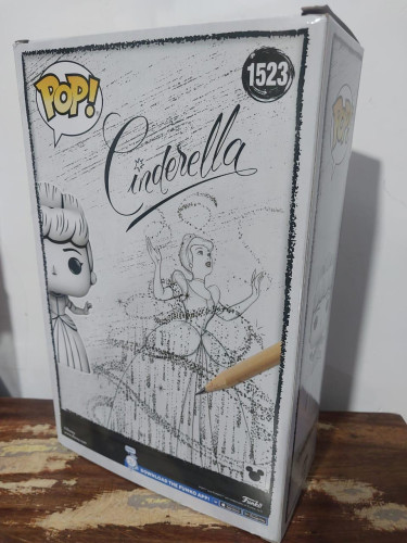 Action Figures Funko Pop Covers Art Disney Cinderella 1523 - Disney Cinderela - #