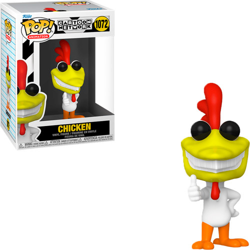 Funko Pop Cow and Chicken Chicken 1072 Colecionável Desenho Animado Boneco Cow & Chicken #1072 - Produto Original