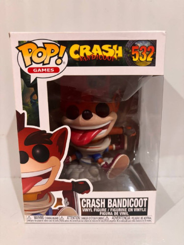 Funko Pop Crash Bandicoot - #532 Crash Bandicoot #532 - Produto Original