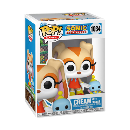 Funko Pop Cream With Cheese-Sonic The Hedgehog-1034