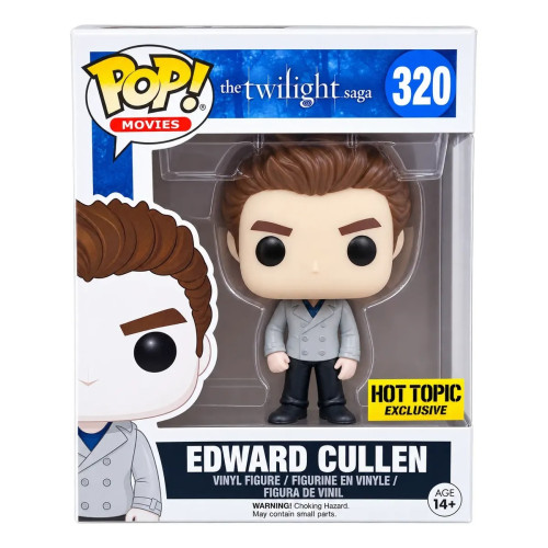 Funko Pop Crepúsculo Edward Cullen 320 Hot Topic Raro-Crepúsculo-320