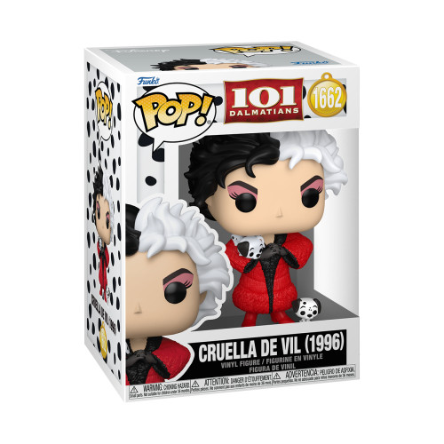 Funko Pop Cruella de Vil (1996) Disney 101 Dalmatians #1662 - Produto Original