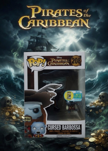  Pirates Of The Caribbean #208 - Produto Original