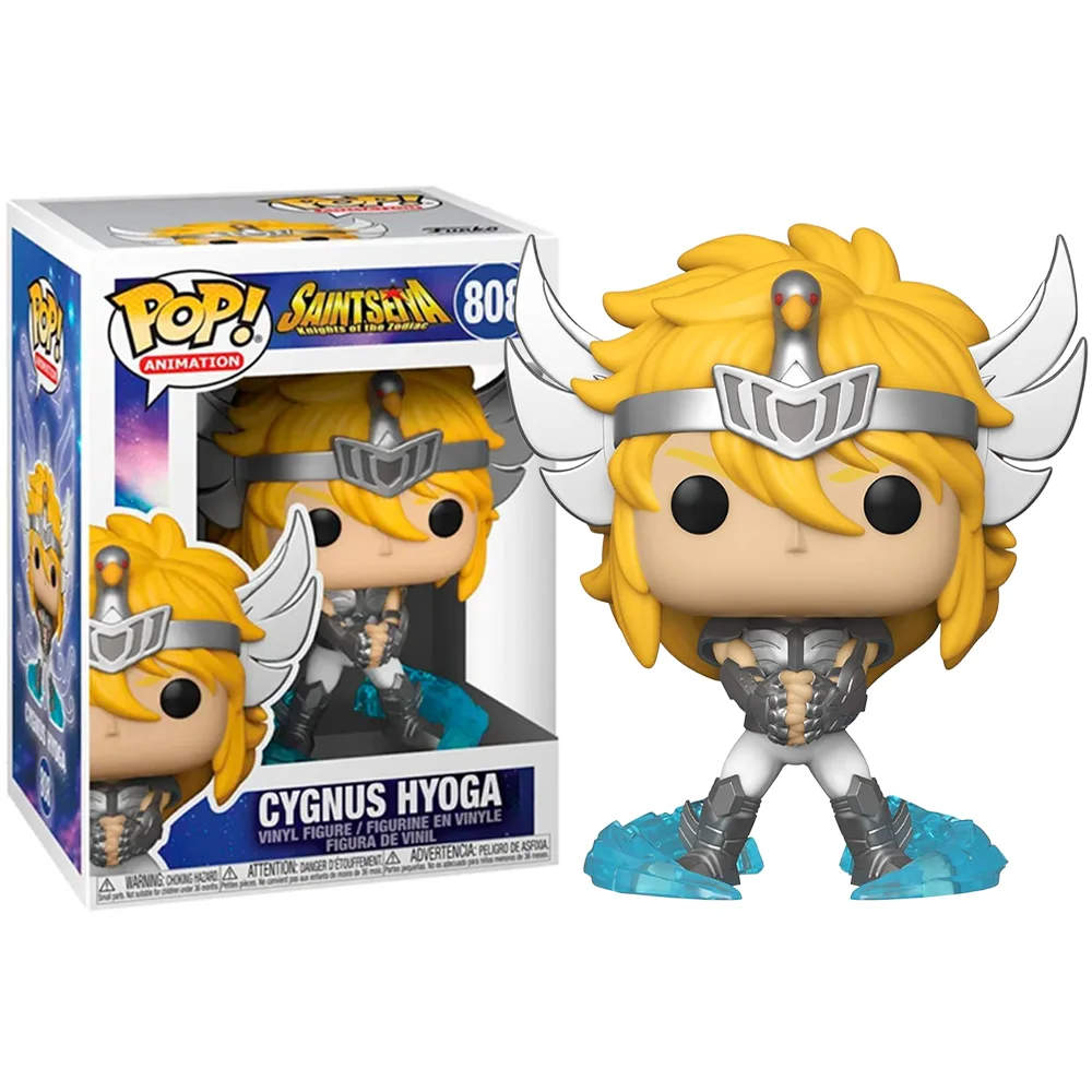 Funko Pop Cygnus Hyoga Saint Seiya: Os Cavaleiros Do Zodíaco #808 - Produto Original