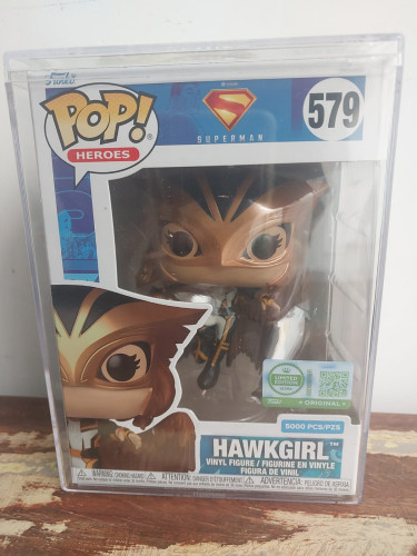 Action Figures Funko Pop Dc Superman Hawkgirl 579 - 5000pcs - Dc Comics - #
