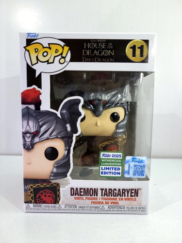 Funko Pop Daemon Targaryen - Limited Exclusive House Of The Dragon #11 - Produto Original