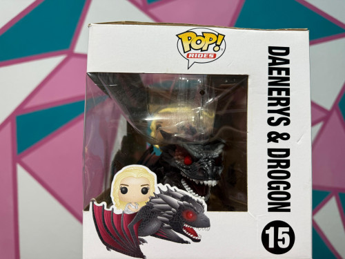 Funko Pop Daenerys & Drogon Game Of Thrones - Game Of Thrones - #15