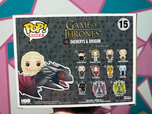 Funko Pop Daenerys & Drogon Game Of Thrones - Game Of Thrones - #15