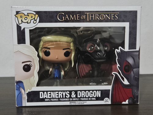 Funko Pop Daenerys & Drogon Game Of Thrones 2-PACK Got #2 - Produto Original
