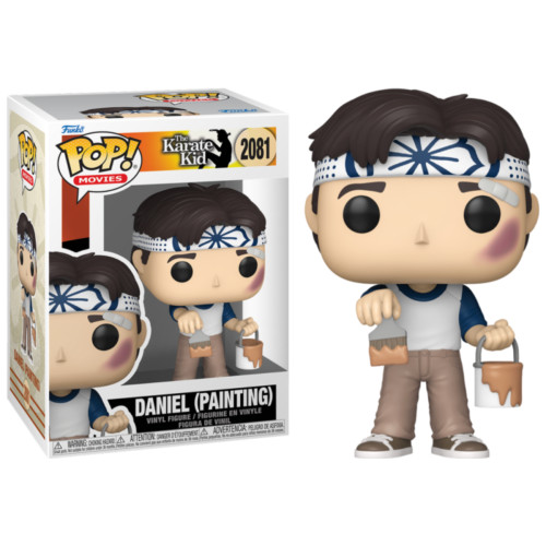 Funko Pop Daniel ( Painting ) The Karate Kid #2081 - Produto Original