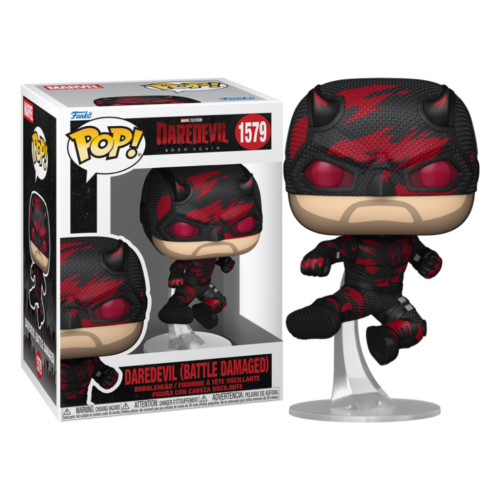 Funko Pop Daredevil ( Battle Damaged ) Marvel Daredevil: Born Again #1579 - Produto Original