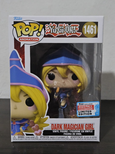 Funko Pop Dark Magician Girl 1461 Caixa Com Detalhes Feiticeira Negra Yu-gi-oh! Yugioh #1461 - Produto Original