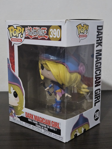 Funko Pop Dark Magician Girl 390 Etiqueta Piticas Feiticeira Negra Yu-Gi-Oh! - Yugioh - #390