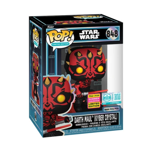 Funko Pop Darth Maul (kyber Crystal) Exclusivo Limited Edition Supreme - Star Wars  #846