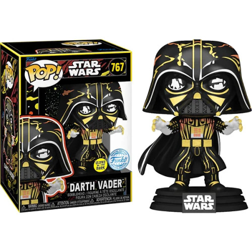 Funko Pop Darth Vader (Retro Glow) Star Wars #767 - Produto Original