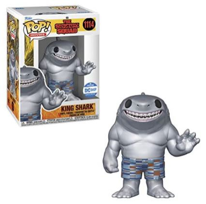 Funko Pop Dc 1114 - King Shark ( Metalico ) DC #1114 - Produto Original
