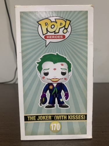 Funko Pop Dc Comics The Joker White Kisses Hot Topic - DC Bombshells - #170