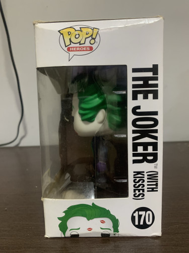 Funko Pop Dc Comics The Joker White Kisses Hot Topic - DC Bombshells - #170