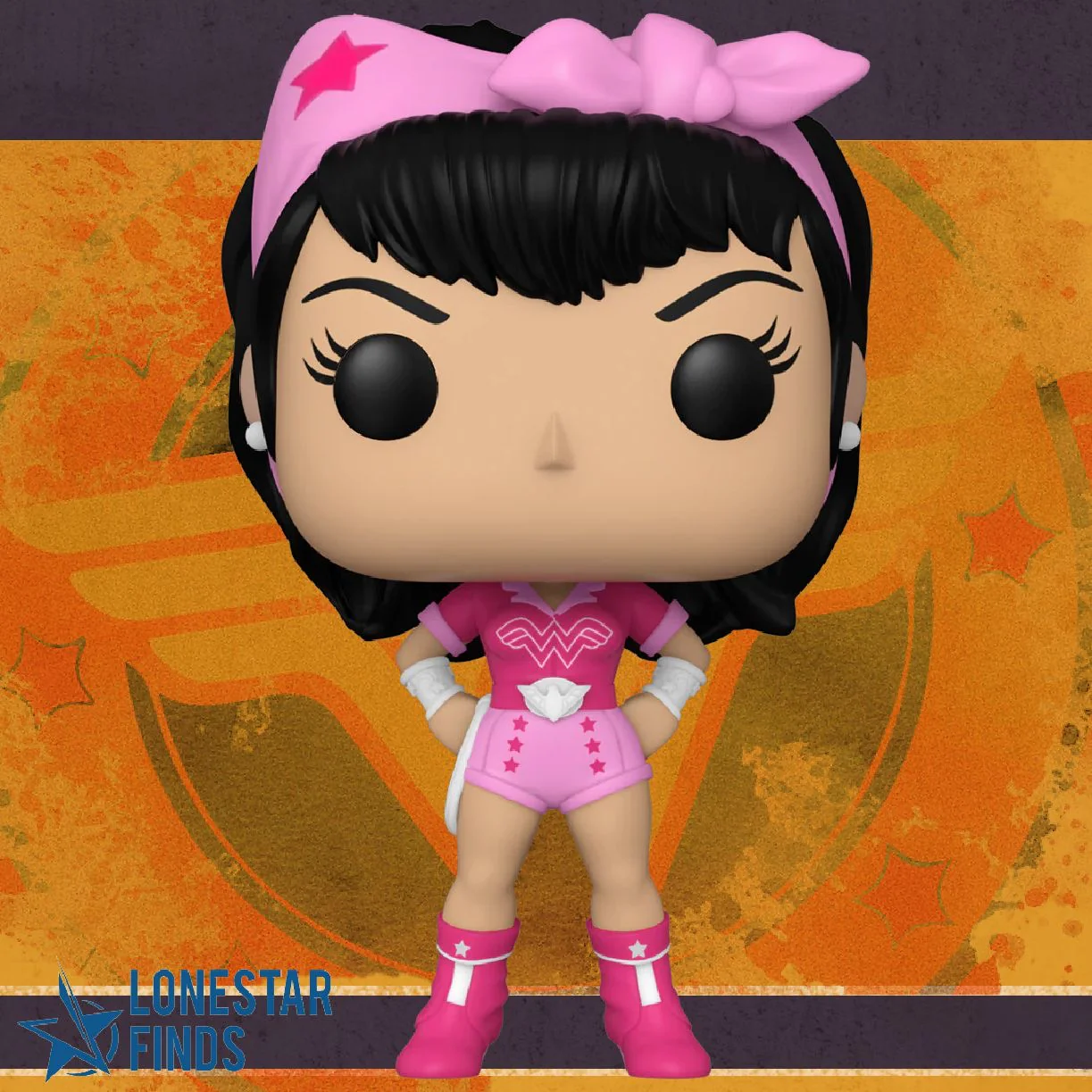 Funko Pop Dc Heroes Breast Cancer Awareness Bombshell wonder woman 167-Dc Comics Bombshells-167