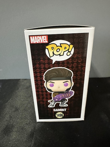 Action Figures Funko Pop Deadpool E Wolverine Gambit 1496 - Marvel Studios - #