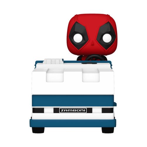 Funko Pop Deadpool On A Zamboni Machine Exclusivo Nycc - Deadpool - #1443