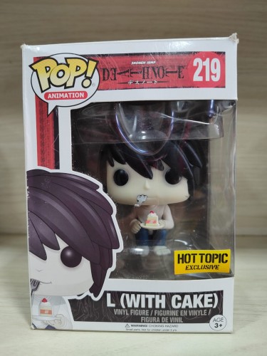 Funko Pop Death Note L With Cake-Death Note-219