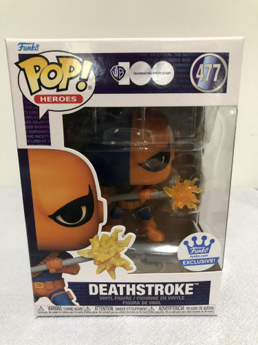 Funko Pop Deathstroke exclusivo Funko Shop-Warner Brothers 100th Anniversary-477