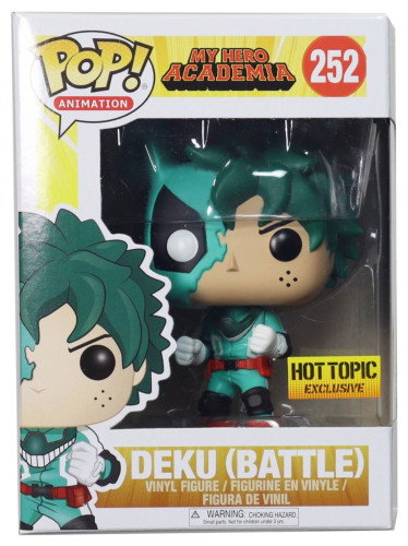 Funko Pop Deku (battle) - Exclusivo Hot Topic-My Hero Academia-252