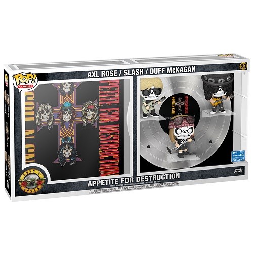 Funko Pop Deluxe Album: Guns N' Roses - Appetite For Destruction - Walmart Exclusive - Pop Deluxe Album - #23