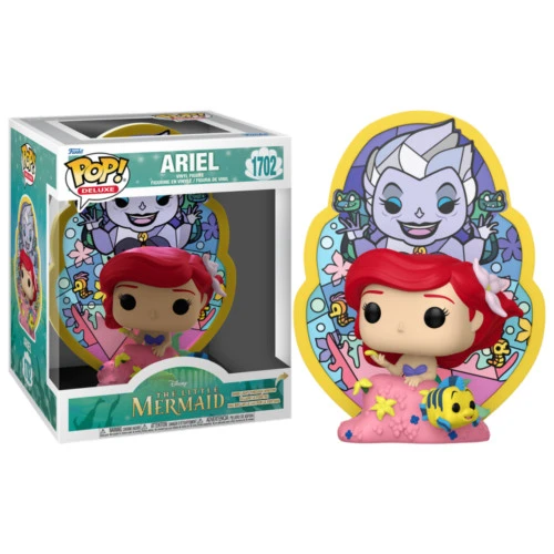 Funko Pop Deluxe Ariel ( Stained Glass ) - Disney The Little Mermaid  #1702