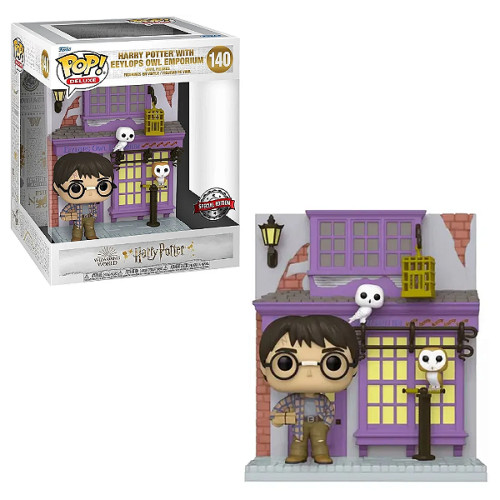 Funko Pop Deluxe Harry Potter With Eeyelops Owl Emporium - Special Edition * Caixa Com Detalhe *-Harry Potter-140