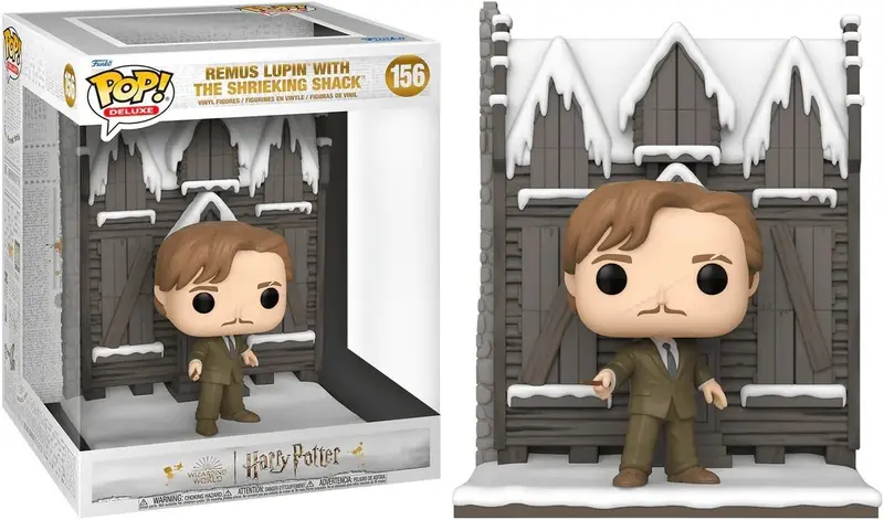 Funko Pop Deluxe Remus Lupin With The Shrieking Shack Harry Potter #156 - Produto Original