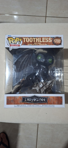 Funko Pop Deluxe Toothless #1792-Como Treinar Seu Dragão-1792