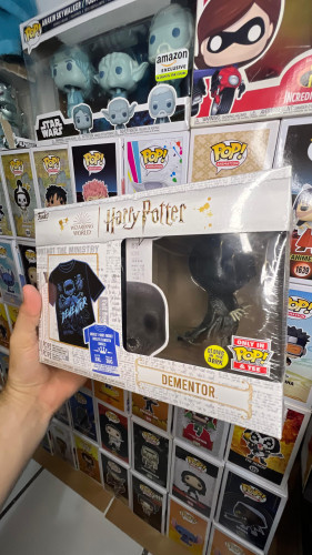 Funko Pop Dementor Glow + T-shirt-Harry Potter-18