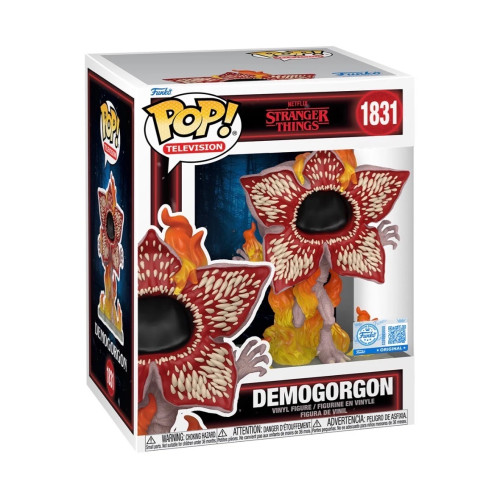 Funko Pop Demogorgon on Fire Exclusive Stranger Things Stranger Things #1831 - Produto Original