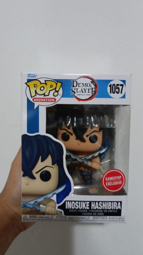 Funko Pop Demon Slayer 1057 - Inosuke Hashibira-Demon Slayer:Kimetsu No Yaiba-1057
