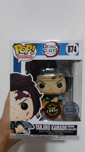 Funko Pop Demon Slayer 874 CHASE - Tanjiro Kamado-Demon Slayer:Kimetsu No Yaiba-874
