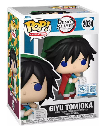 Funko Pop Demon Slayer Giyu Tomioka 2034 - Demon Slayer - #2034